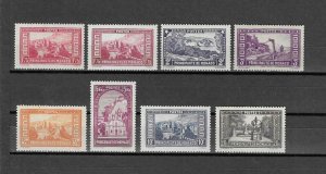 MONACO 1933/9 SG 135/42 MINT Cat £690