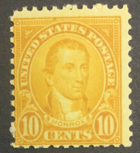 MOMEN: US STAMPS #642 MINT OG NH LOT #39804