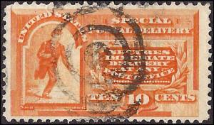 E3 Used... SCV $50.00... Bullseye Fancy Cancel