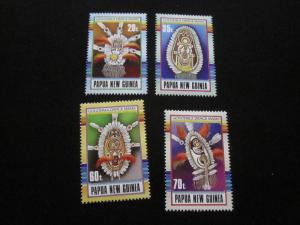 Papua & New Guinea #735-38 Mint Hinged - (V8) I Combine Shipping 