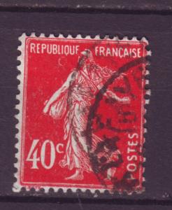 J9580 JL stamps 1906-37 france used #178 no ground