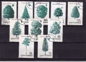 SA27c Romania 1994 Trees, used stamps