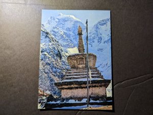 1974 Nepal Postcard Cover to Lebach Signed Expedition Members Mt Everest