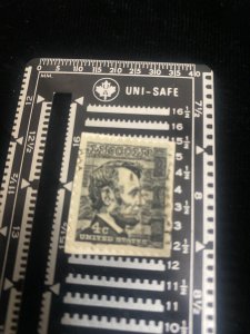 4 cent Abraham Lincoln stamp