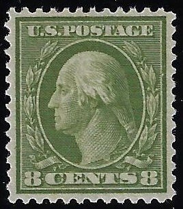 Scott #337 - $350.00 – XF-OG-NH – Extremely fresh and choice. Select example.