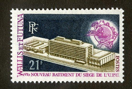 WALLIS et FUTUNA 173 MNH SCV $3.25 BIN $1.75 BUILDING