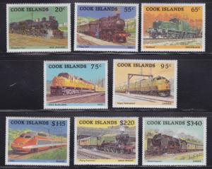 Cook Islands 858-865 Locomotives 1985
