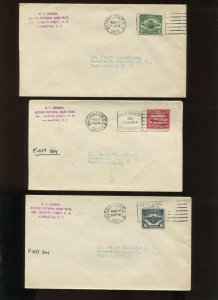 C4-C6 Complete Set of 3 Matched HF Colman First Day Covers (Cv 535) C5