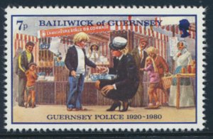Guernsey  SG 214  SC# 204 Police  Mint Never Hinged see scan 