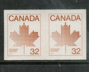 Canada #951a Extra Fine Never Hinged Imperforate Pair