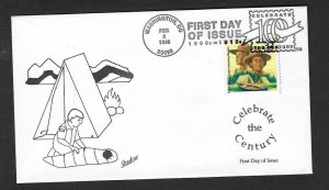 1998 Boy Scouts Celebrate Century # 3183j FDC Shadow