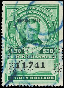 U.S. REV. DATED GREENS RD157  Used (ID # 117540)