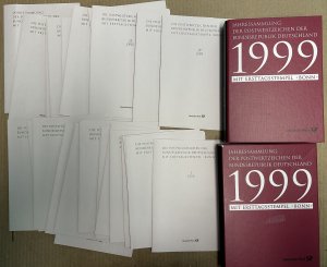 GERMANY 1999 COLLECTORS BOX 40 FIRST DAY ISSUE FOLDERS COMMEMS & SOUVENIR SHEETS