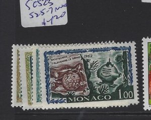 Monaco SC 523, 525-7 MNH (6gqy) 