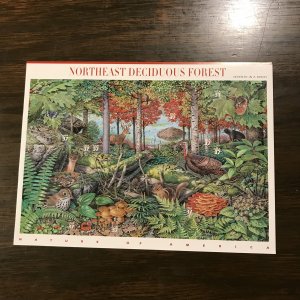 US SCOTT 3899 Sheet/10  37¢ Northeast Deciduous Forest (1) - MNH- Superb