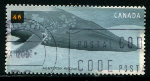 1869 Canada 46c Blue Whale, used