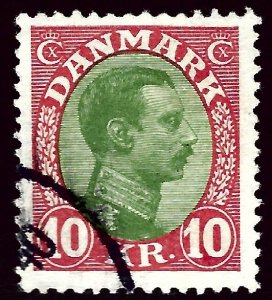 Denmark SC#131 Used F-VF hr SCV$55.00...Beautiful Denmark!