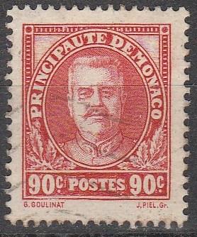 Monaco 119 F-VF Used CV $3.25   (A8674)