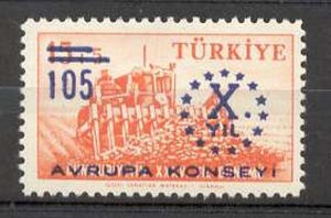 Turkey - 1959 - Mi. 1625 (Co-Runner) - MNH - BE042