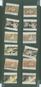 Australia  #1235-1246 Used Single (Complete Set) (Animals) (Wildlife)