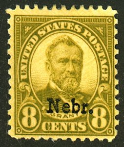 U.S. #677 MINT OG LH