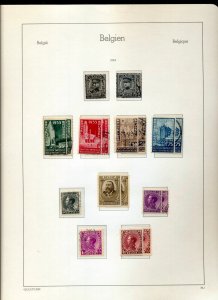 BELGIUM 1932/43 MH MNH Used on Pages(Apprx 150 Items)NS 777