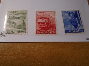 Norway  # 331-33  MNH