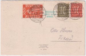 Germany 1922 First Flight Card Westerland - Hamburg