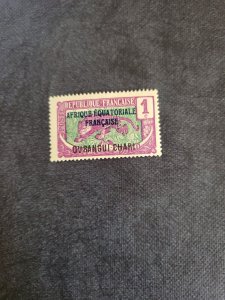 Stamps Ubangi-Shari Scott 41 hinged