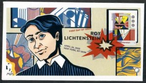 5793 - FDC - 63c Paintings by Roy Liechtenstein: Modern Painting I - DCP