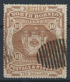 North Borneo  SG 50  Used perf 14  please see scans & details