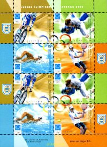 254444 MNH ARGENTINA 2004 28 JUEGOS OLIMPICOS DE VERANO ATENAS 2004