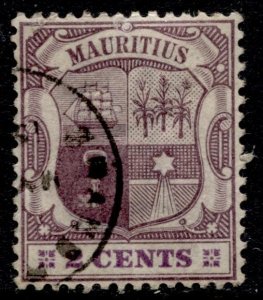 Mauritius #94 Coat of Arms Used Wmk.2 - CV$0.30