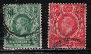 EAST AFRICA & UGANDA Scott # 41-2 Used - KGV