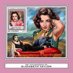 2017 S.Tome&Principe - Elizabeth Taylor. Michel: 7382 / Bl.1324. Scott # 3440