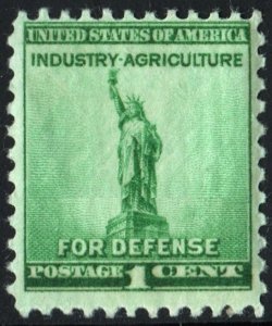 SC#899 1¢ Statue of Liberty Single (1940) MNH