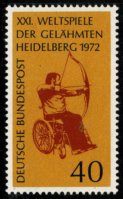 GERMANY 1972 21st INTERNATIONAL GAMES PARALYSED SG 1626 MINT (NH) SUPERB