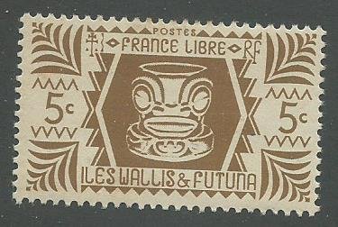 Wallis & Futuna Scott Catalog Number 127 Issued in 1944