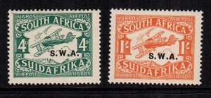 South West Africa  C1 - C2  MNH cat $ 52.00