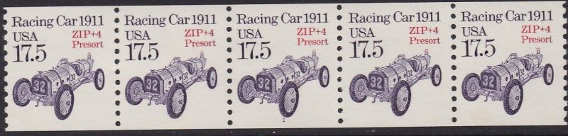 2262a Racing Car PNC Plate #1 MNH
