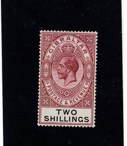 GIBRALTAR # 86 VF-KGV 2s HIGH VALUE SORT AFTER ISSUES