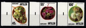 Netherlands Antilles 1983 Flowers, Marginal Set [Mint]