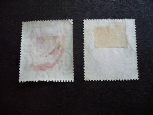 Stamps - Sudan - Scott# 12-13 - Used Part Set of 2 Stamps