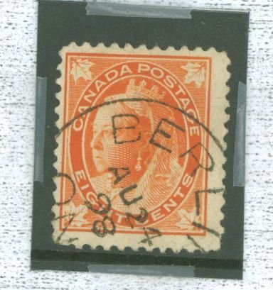 Canada #72v Used Single