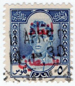 (I.B) Iraq Postal : Palestine Overprint 5d