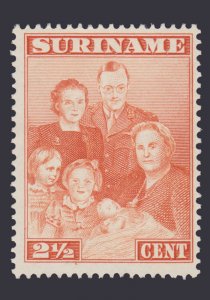 SURINAME DUTCH GUIANA 1943 STAMP. SCOTT # 176. UNUSED.