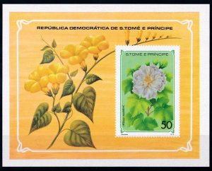 [67119] Sao Tome & Principe 1979 Flora flowers blumen fleur Souvenir sheet MNH