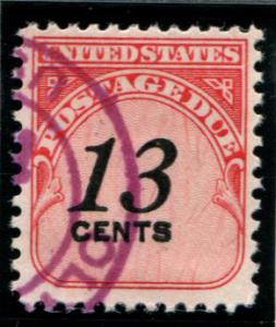 J103 US 13c Postage Due, used