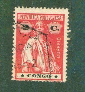 PORTUGUESE CONGO 103 USED BIN $2.00