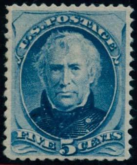 US Scott #185 Mint, VF, Hinged